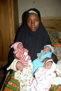 A  WOMAN GAVE BIRTH TO four (4) children once in Bauchi State
